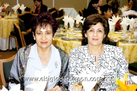 06112008
Sarita Franco de Garibay y Gloria Sánchez de Ramírez