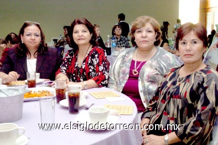 06112008
Silvia de Recobo, Carmen de García, Omecíhuatl de Atilano y Paty de Benavides