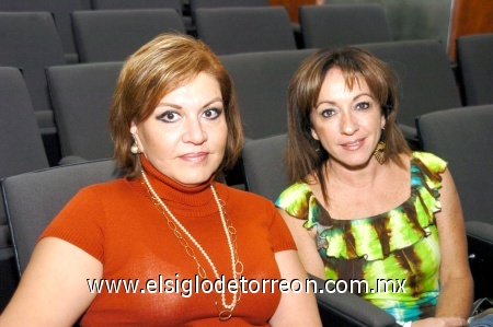 09112008
Rebeca Díaz Zesati y Edna Guaso de la Colina.