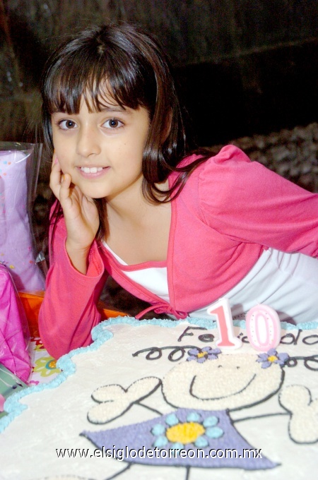 16112008
Marcela Ramírez Romo, fue festejada por sus diez años de vida.