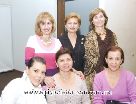 16112008
Nidia Ortiz, Silvia Dávila, Pilar González, Adriana Alatorre, Maribel Rodríguez y Chelis Sada
