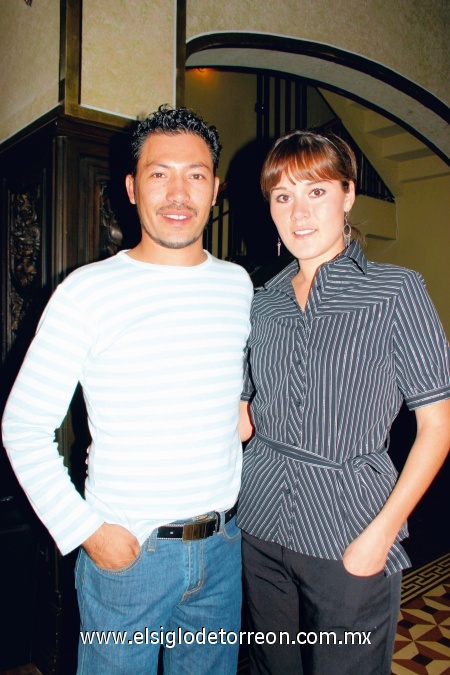 Manuel Valle y Beatriz Bermúdez.