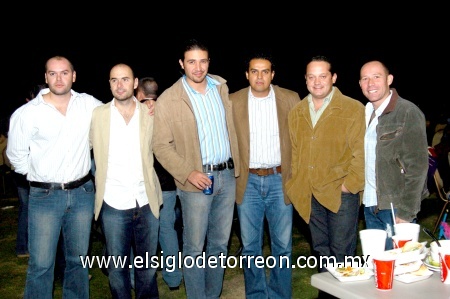 17112008
Carlos Leal, Carlos Galván, Juan Carlos Jaime, Jorge Ruvalcaba, Carlos Sada y Julio César Carreón