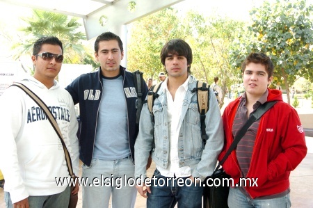17112008
Guillermo Ríos, Polo Villalobos, Ricardo Anaya y José Favila.