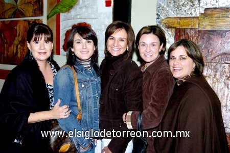 20112008
Rosa Cruz, Cecilia Eraña, Malusa Menéndez, Estrella Alonso y Malena Díaz Flores