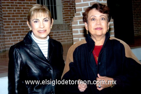 23112008
Rosy de Navarrete y María Esther de Constantino