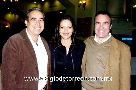 23112008
Luis Noriega, Marlene Reynaud y Efrén Soto