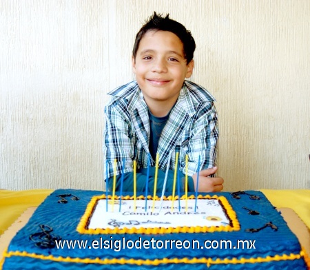 29112008
Camilo Andrés Barrios Medina cumplió 11 años de edad
