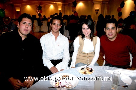 27112008
Chava Galindo, Carlos Presa, Mónica Duarte y David Galindo