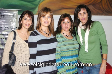 29112008
Mirna Díaz, Cristina Ramos, Pilar González y Cecilia López