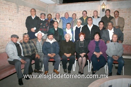 07122008
Convivio navideño de la primera generación de Licenciados en Derecho, generación 1967-1972, de la Universidad Autónoma de Coahuila