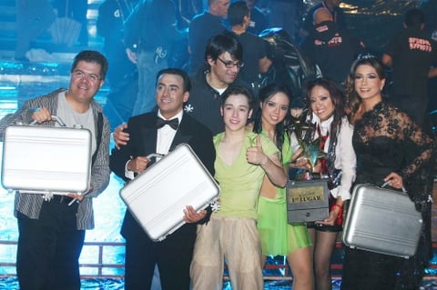Pee Wee no podía creer que se había convertido en el gran vencedor.