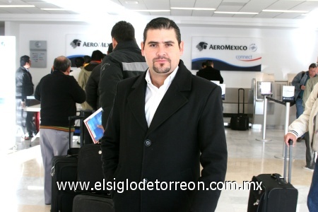 12122008
Raymundo González Vázquez viajó a la Ciudad de México en plan de negocios