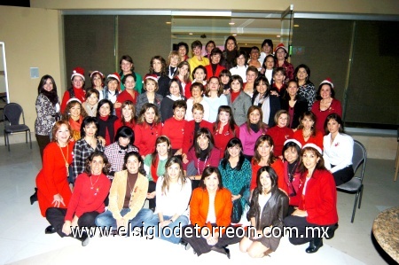 09122008
Socias del Club Campestre Torreón, en su celebración navideña.