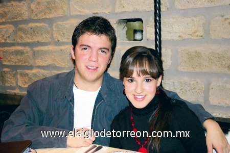 Juan Mendoza y Lorena Durán.