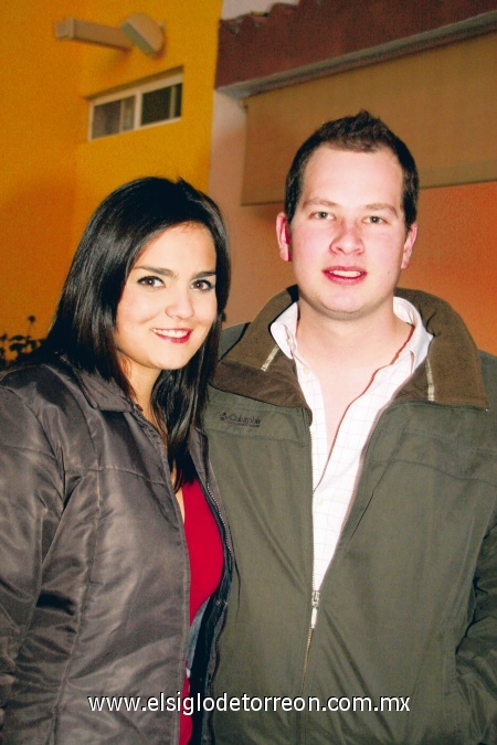Brenda Murguía y Jaime García.