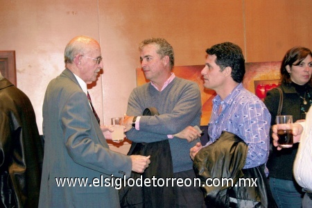 Raúl González, Miguel Reyes y Oscar Millar.