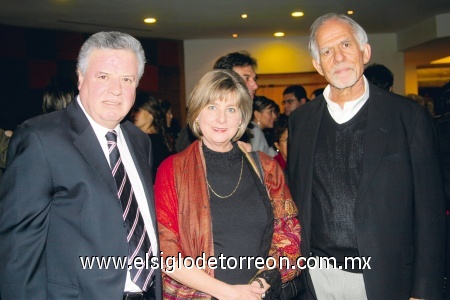 Jorge Zermeño, Margarita Lascurain y Ricardo Murra.
