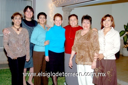 27122008
Chayito, Mague, Magaly, Inés, Juanita, Carmen y Silvia