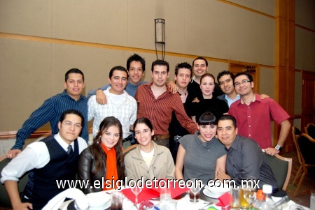 31122008
Lorena Gómez, Érika Flores, Tania Reyes, Argelia Virgil, Eduado Llanes, Daniel Adelantado, Alejandro Nayera, Francisco González, Samuel Cháirez, Omar Pérez, Miguel Alba, Omar Villaverdey Óscar Castillo