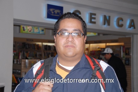 31122008
Miguel Ángel Torres regresó al Distrito Federal después de visitar a familiares en La Laguna