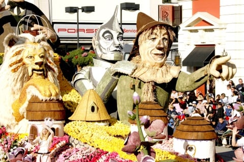 Como cada año el desfile contó con estrictas medidas de seguridad.