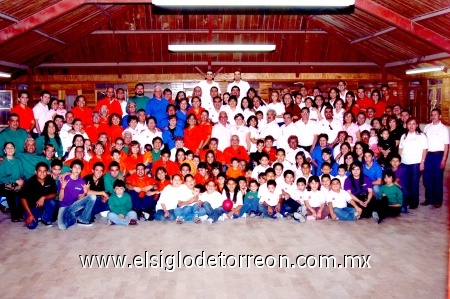 01012009
La familia Frausto en su reunión anual a la que aisistieron hijos, nietos y bisnietos