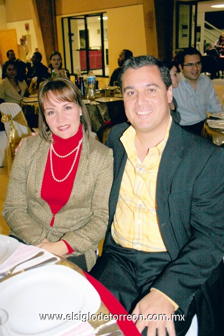 Marcela y Andrés Sotomayor.