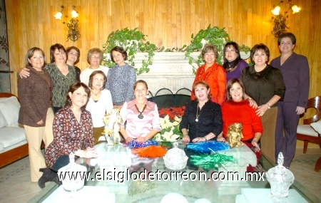 06012008
Club de Jardinería Jardín, en su fiesta navideña efectuada en casa de Rosy de Armendáriz.