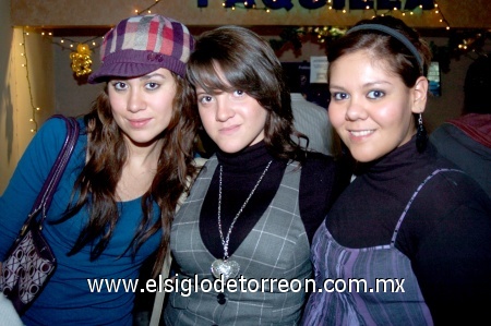 08012009
Rebeca Rodríguez, Ana Azuela y Cristina Rojas