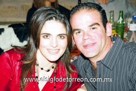 Paola Ramos y Gustavo Gallegos.