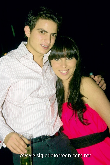 Rodrigo Tueme y Lucía Ramos.