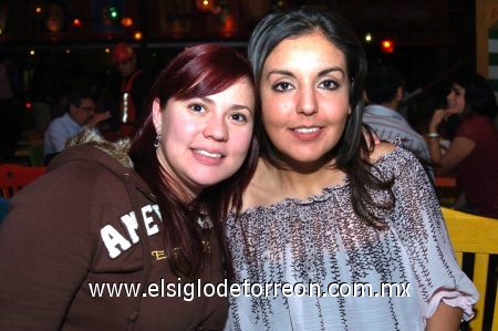 19012009
Norma Varela y Lilian Arriaga.