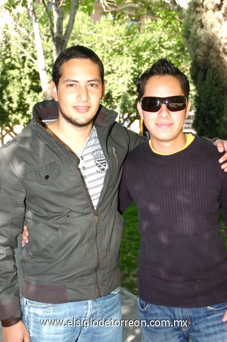 20012009
Benjamín Bravo y Omar Barragán.