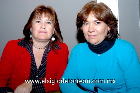11012009
Sandra Rodríguez de López y Ernestina Alvarez de Díaz.