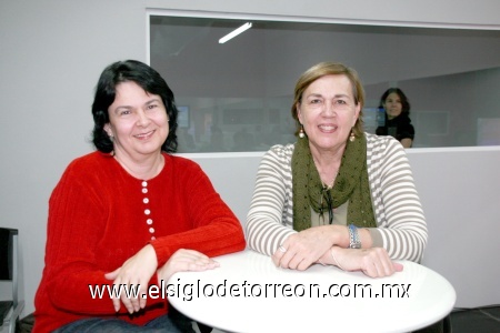14012009
Gaby Nava y María Luisa Dingler