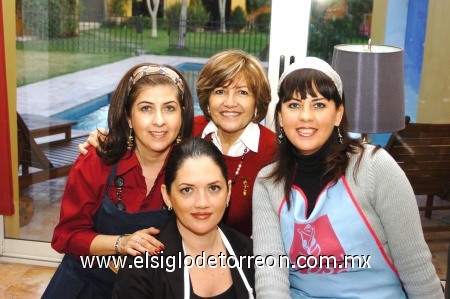 26012009
Lety González, Yadira de González, Adriana de Aguilar y Alicia de Cárdenas
