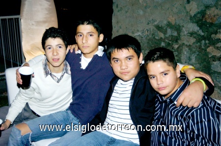 16012009
Rafael de la Parra, David Carmona, Gilberto Solano y Carlos Zúñiga.