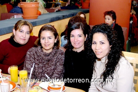 16012009
Alejandra Yáñez, Alejandra Barrón, Claudia Hernández y Virginia Sonora.