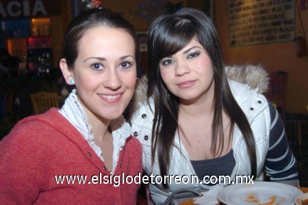 18012009
Liliana Madrazo y Adriana Pinto.