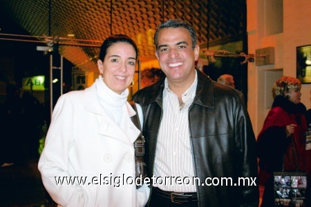 Cristina y Abelardo Díaz.