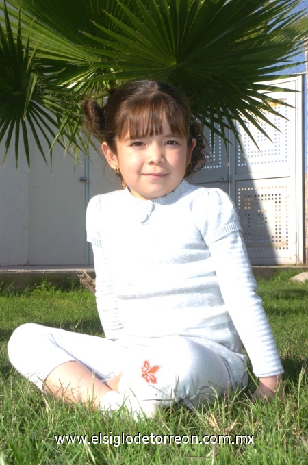 05022009 Natalia Morán Carrillo lució muy linda en su fiesta de sexto cumpleaños.
