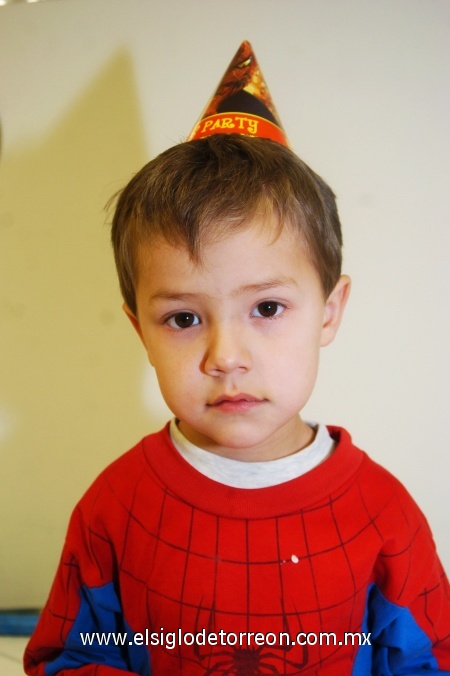 07022009 Diego García Quirarte celebró su cuarto cumpleaños.
