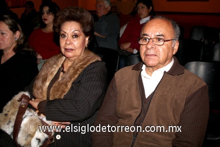 10022009 Carmen de Montellano y Ricardo Montellano.