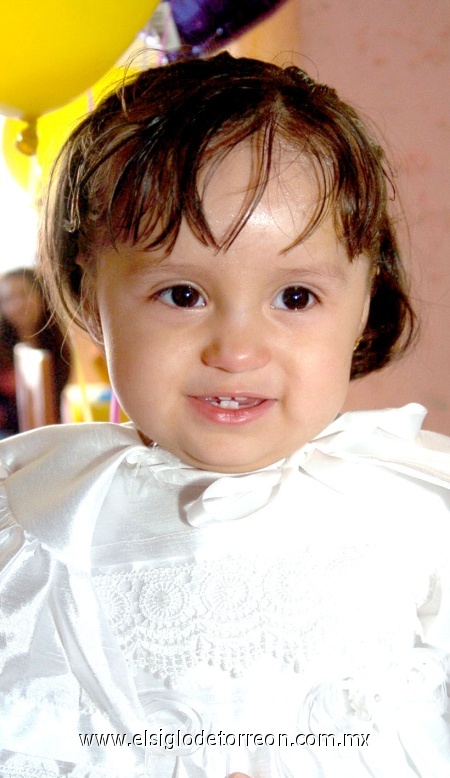 13022009 Sonriente es como lució en todo momento, Natalia de la Cruz Ramírez.