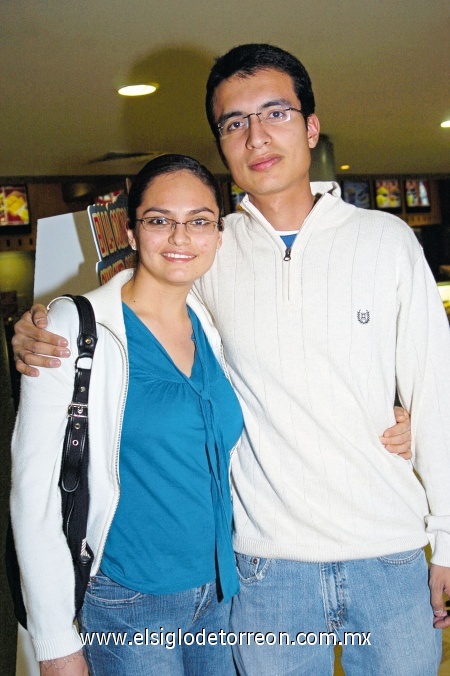 15022009 Adriana Lozano y Alberto Mata.