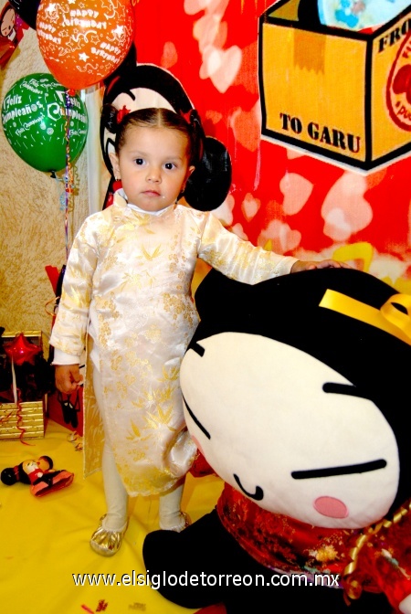 12022009 Dos años de vida cumplió Ana Fer Reyes Alvarado.