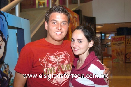 18022009 Mario Segura y Bárbara Ruenes.
