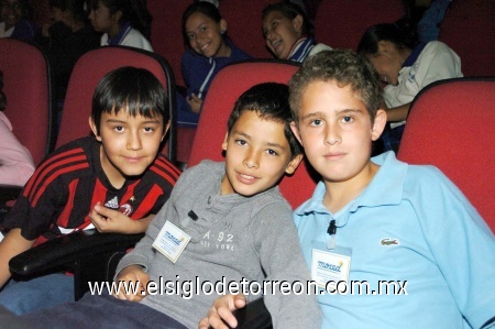 22022009 Alberto Álvarez, Pablo Schmal y Richard Salama.