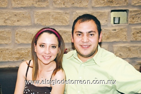 Judith Larraga y Roberto de la Torre.